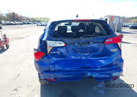 2019 Honda Hr-V Touring from USA, damaged, VIN 3CZRU6H96KM712850